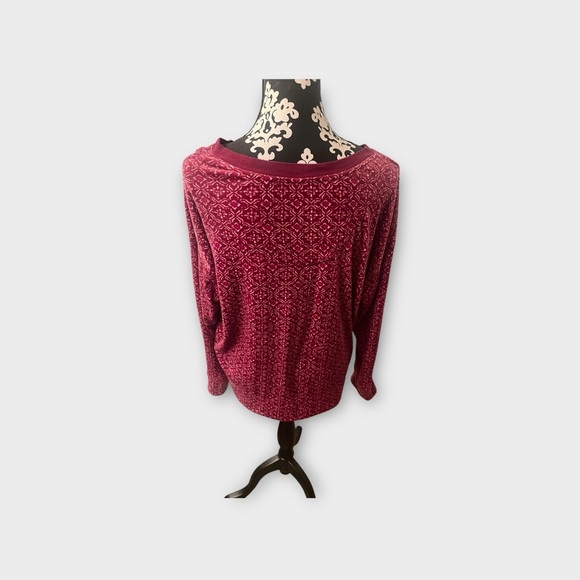 Nautica 2-pc Fleece Velour like pajama set-Large - Picture 4 of 7